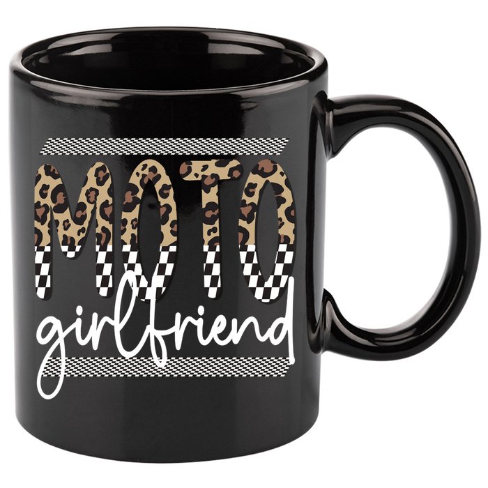 Motocross Girlfriend Best Moto Girlfriend 11oz C Handle Ceramic Mug