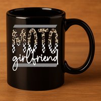 Motocross Girlfriend Best Moto Girlfriend 11oz C Handle Ceramic Mug