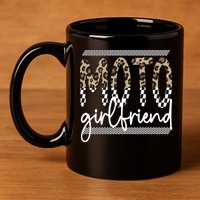 Motocross Girlfriend Best Moto Girlfriend 11oz C Handle Ceramic Mug