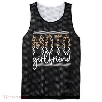 Motocross Girlfriend Best Moto Girlfriend Mesh Reversible Basketball Jersey Tank