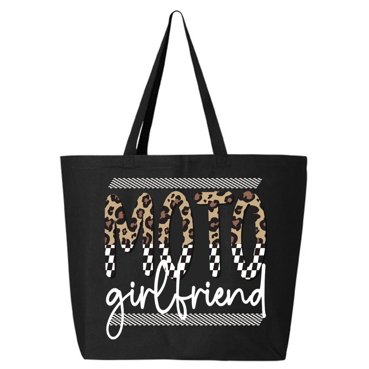 Motocross Girlfriend Best Moto Girlfriend 25L Jumbo Tote