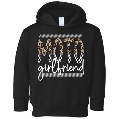 Motocross Girlfriend Best Moto Girlfriend Toddler Hoodie