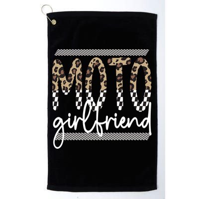 Motocross Girlfriend Best Moto Girlfriend Golf Towel