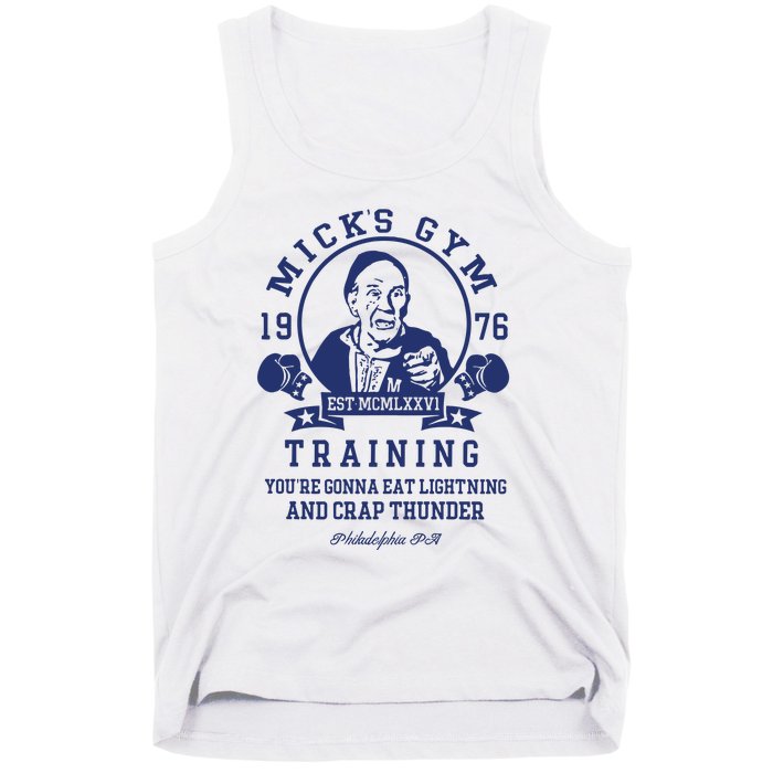 Mickss Gym Boxer Boxing Gloves Rocky Tank Top