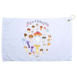 Mushroom Ghost Boo Shroom Halloween Grommeted Golf Towel