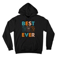 Musician Guitarist Best Dad Ever Father's Day Hoodie