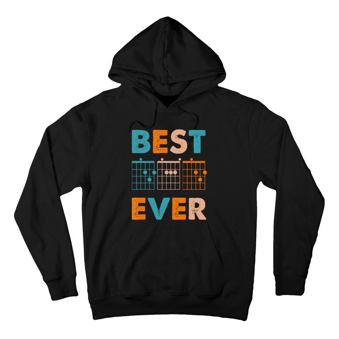 Musician Guitarist Best Dad Ever Father's Day Hoodie