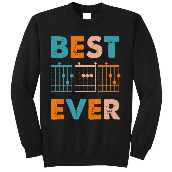 Musician Guitarist Best Dad Ever Father's Day Sweatshirt