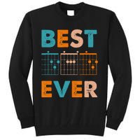 Musician Guitarist Best Dad Ever Father's Day Tall Sweatshirt