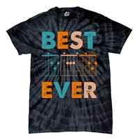 Musician Guitarist Best Dad Ever Father's Day Tie-Dye T-Shirt