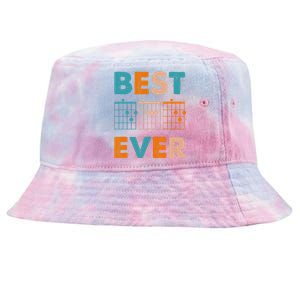 Musician Guitarist Best Dad Ever Father's Day Tie-Dyed Bucket Hat