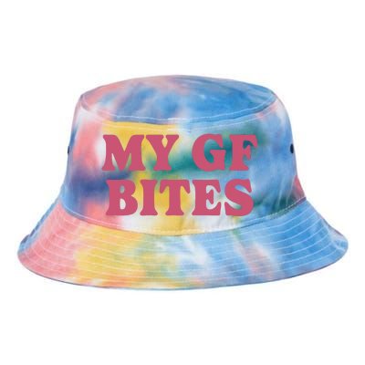 My Gf Bites Tie Dye Newport Bucket Hat