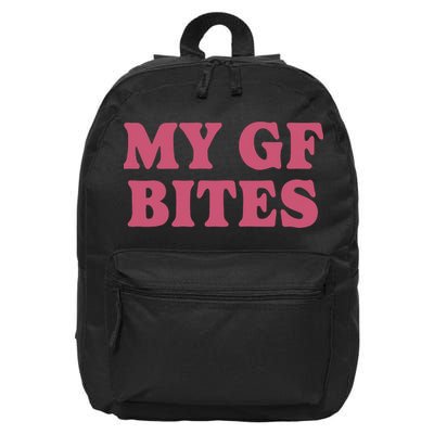 My Gf Bites 16 in Basic Backpack