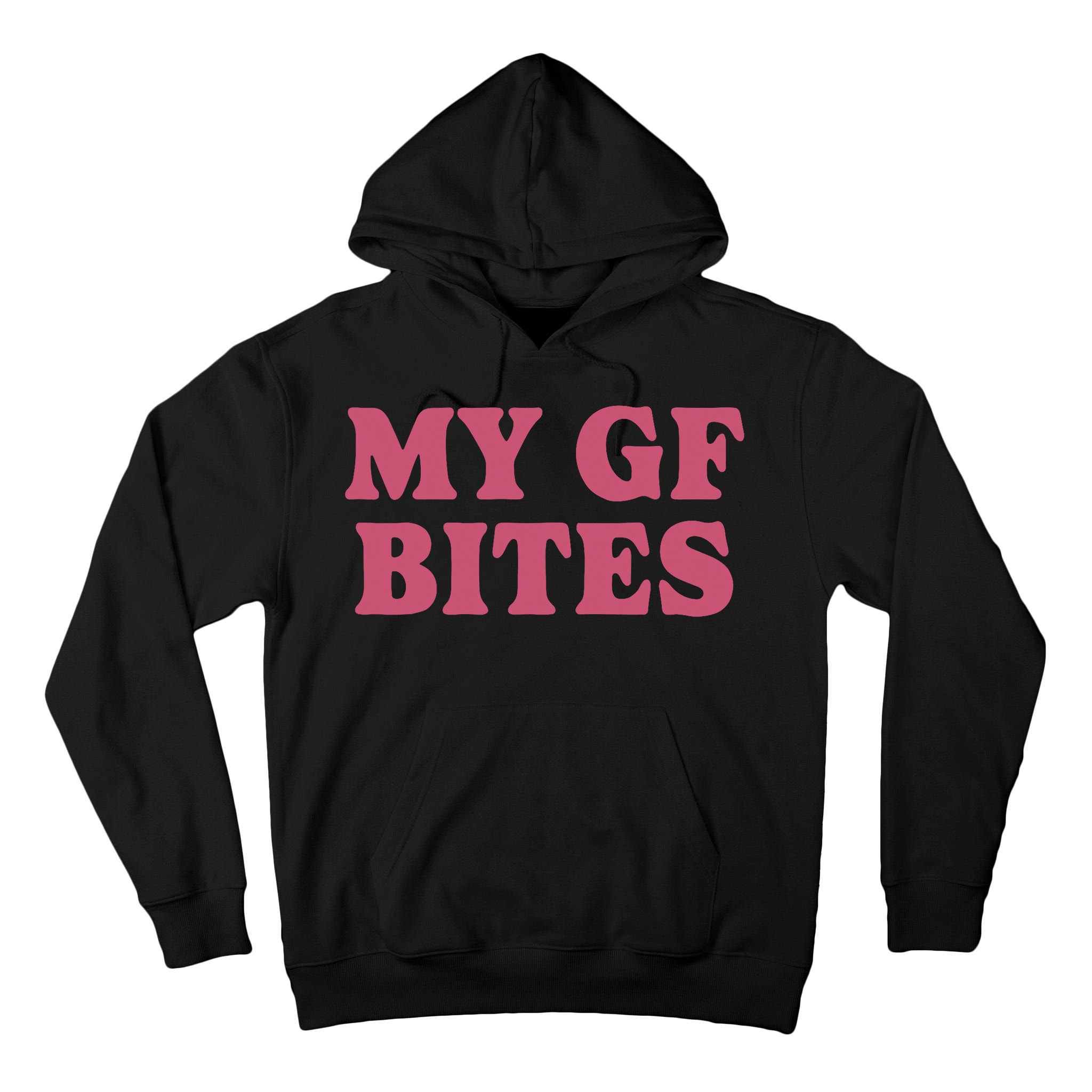 My Gf Bites Tall Hoodie