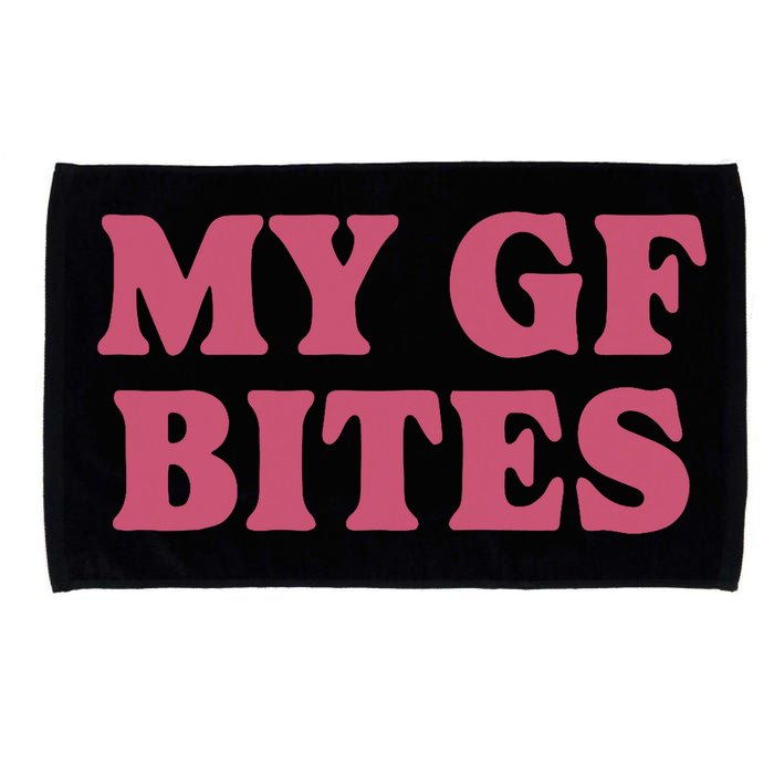 My Gf Bites Microfiber Hand Towel