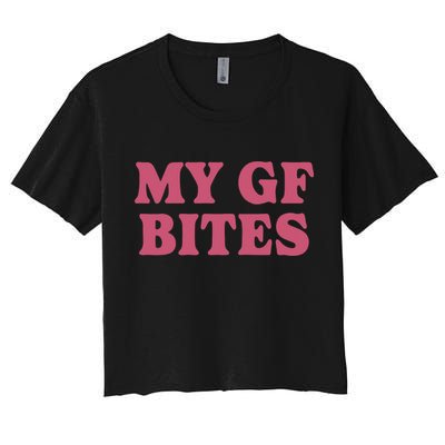 My Gf Bites Crop Top