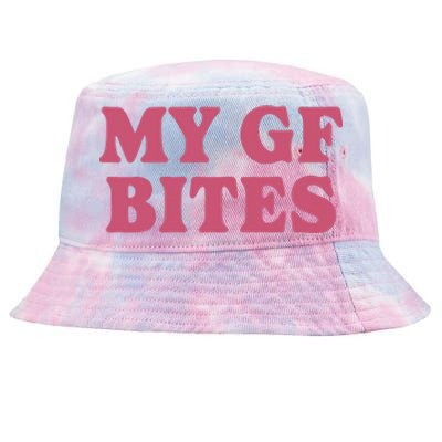 My Gf Bites Tie-Dyed Bucket Hat