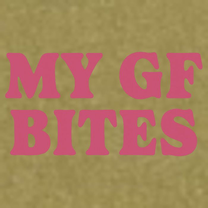 My Gf Bites Garment-Dyed Women's Muscle Tee