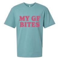 My Gf Bites Sueded Cloud Jersey T-Shirt
