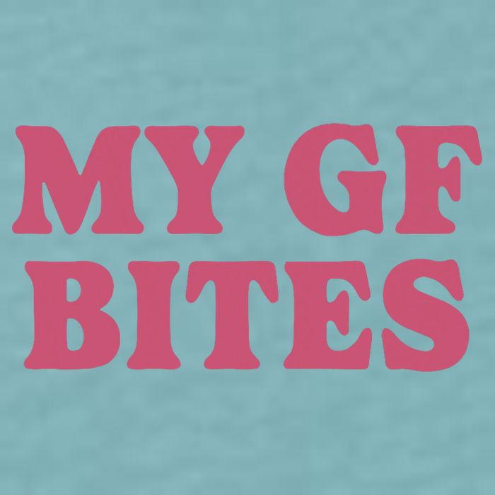 My Gf Bites Sueded Cloud Jersey T-Shirt
