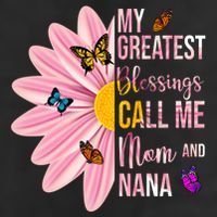 My Greatest Blessings Call Me Mom And Nana Butterfly Trucker Hat