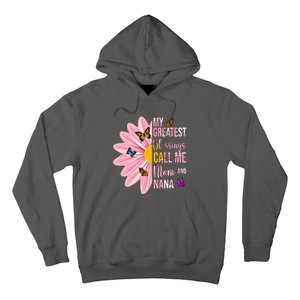 My Greatest Blessings Call Me Mom And Nana Butterfly Hoodie