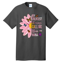 My Greatest Blessings Call Me Mom And Nana Butterfly Tall T-Shirt