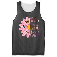 My Greatest Blessings Call Me Mom And Nana Butterfly Mesh Reversible Basketball Jersey Tank