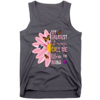 My Greatest Blessings Call Me Mom And Nana Butterfly Tank Top