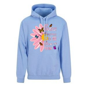 My Greatest Blessings Call Me Mom And Nana Butterfly Unisex Surf Hoodie