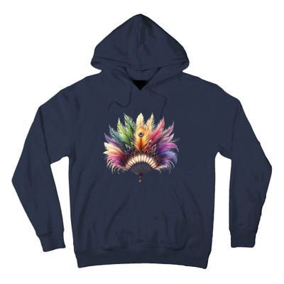 Mardi Gras Celebration Tall Hoodie