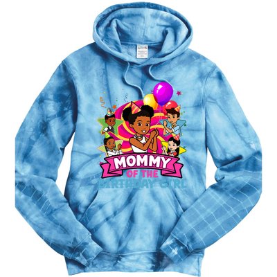 Mommy Gracies Corner Birthday Dolls Cute Party Tie Dye Hoodie