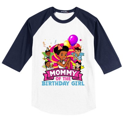 Mommy Gracies Corner Birthday Dolls Cute Party Baseball Sleeve Shirt