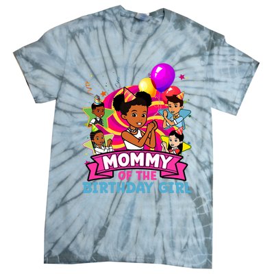 Mommy Gracies Corner Birthday Dolls Cute Party Tie-Dye T-Shirt