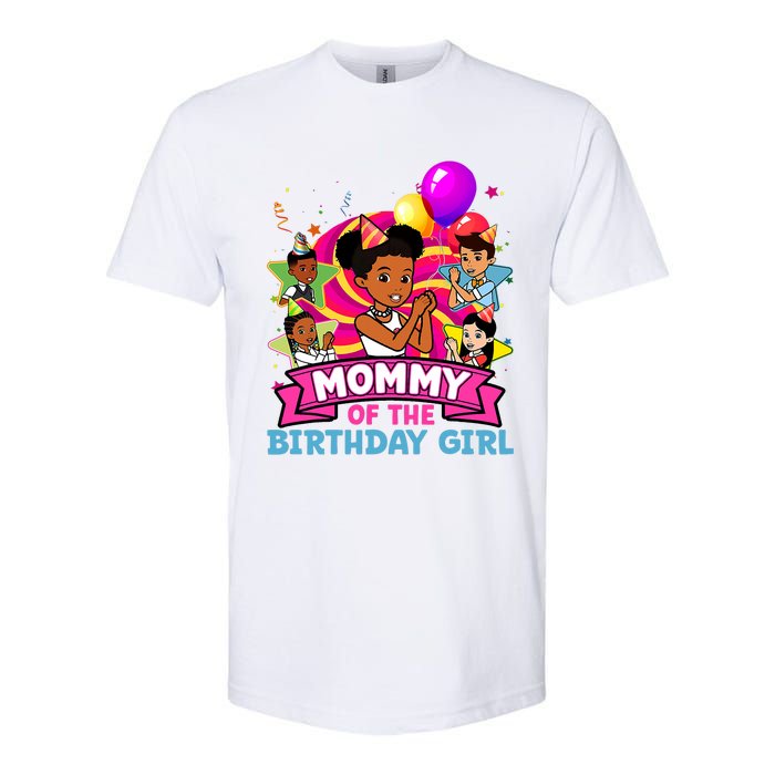 Mommy Gracies Corner Birthday Dolls Cute Party Softstyle CVC T-Shirt