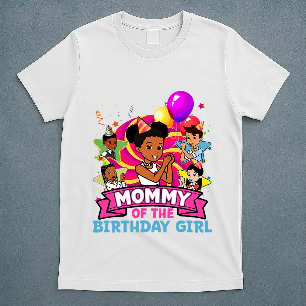 Mommy Gracies Corner Birthday Dolls Cute Party T-Shirt