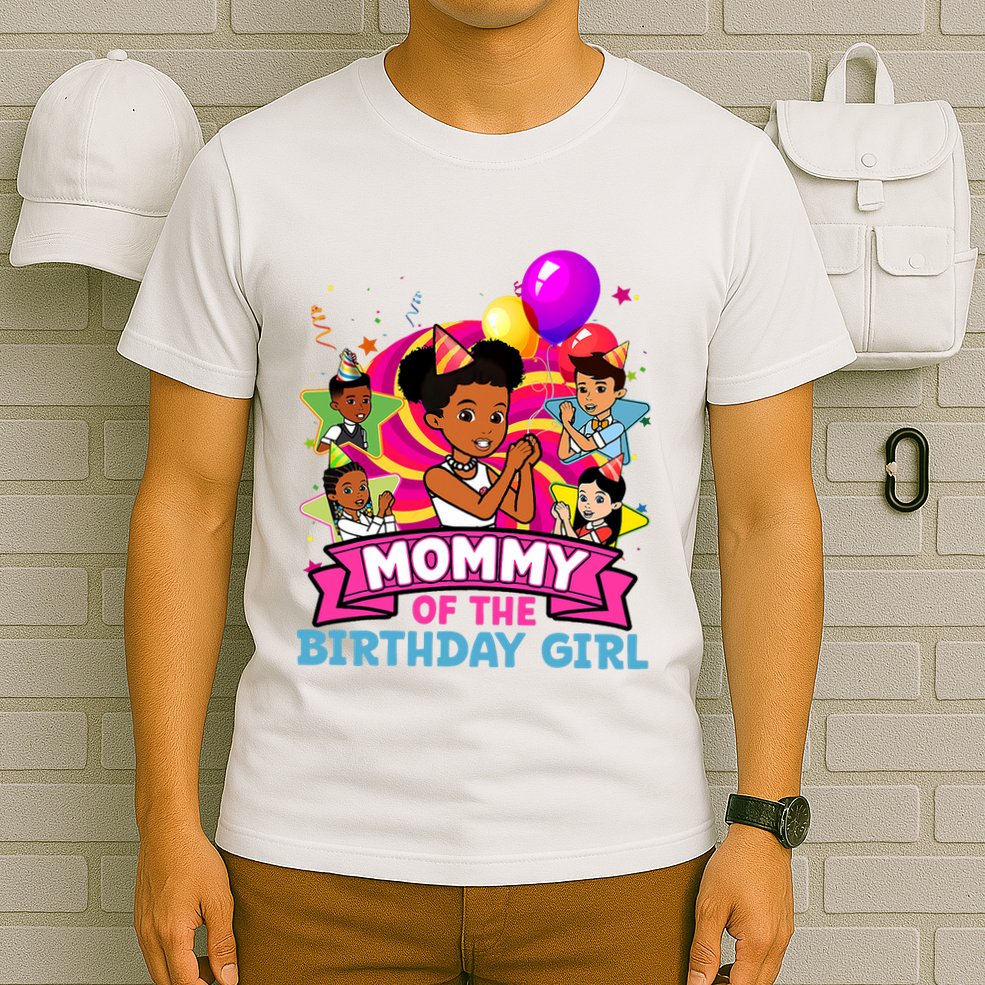 Mommy Gracies Corner Birthday Dolls Cute Party T-Shirt