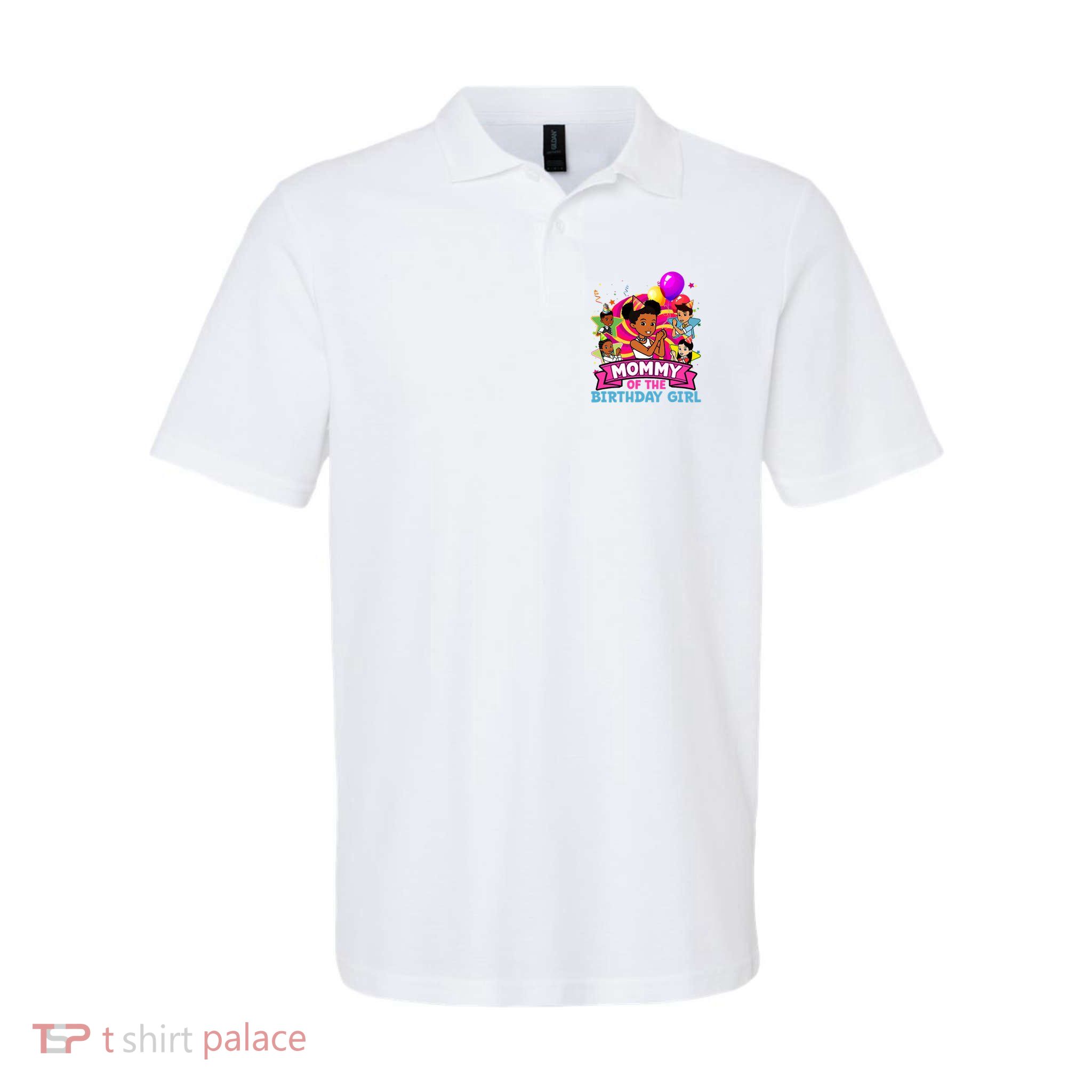 Mommy Gracies Corner Birthday Dolls Cute Party Polo