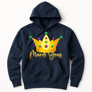 Mardi Gras Crown Celebration Hoodie