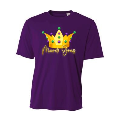 Mardi Gras Crown Celebration Performance Sprint T-Shirt