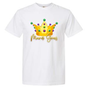 Mardi Gras Crown Celebration Garment-Dyed Heavyweight T-Shirt