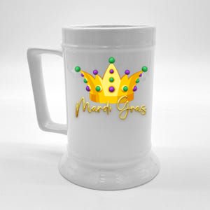 Mardi Gras Crown Celebration Beer Stein