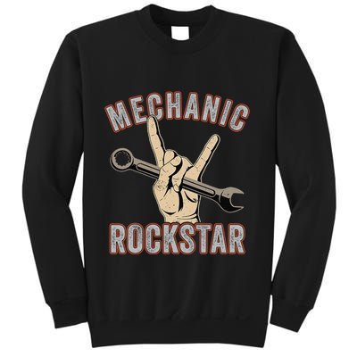 Mechanic Garage Car Enthusiast Man Cave Design for Garage Sweatshirt