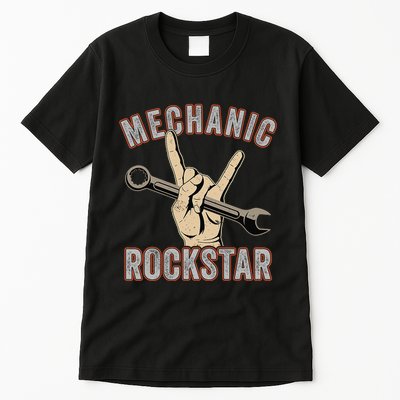 Mechanic Garage Car Enthusiast Man Cave Design for Garage Tall T-Shirt