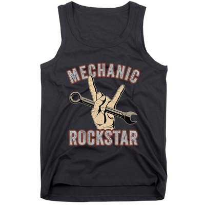 Mechanic Garage Car Enthusiast Man Cave Design for Garage Tank Top