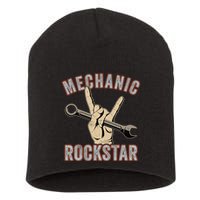 Mechanic Garage Car Enthusiast Man Cave Design for Garage Short Acrylic Beanie