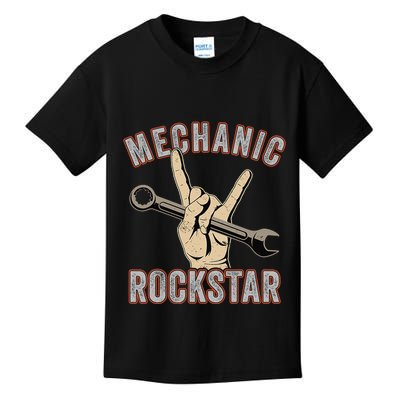 Mechanic Garage Car Enthusiast Man Cave Design for Garage Kids T-Shirt