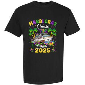 Mardi Gras Cruise Crew 2025 Garment-Dyed Heavyweight T-Shirt