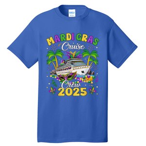 Mardi Gras Cruise Crew 2025 Tall T-Shirt