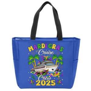 Mardi Gras Cruise Crew 2025 Zip Tote Bag